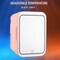 Home-Complete Skincare Fridge - 4L Mini Portable Fridge with 12V Charger by Pink 80-5209 - alternate 2